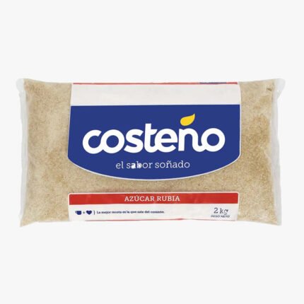 Azúcar Rubia Costeño Bolsa 2Kg